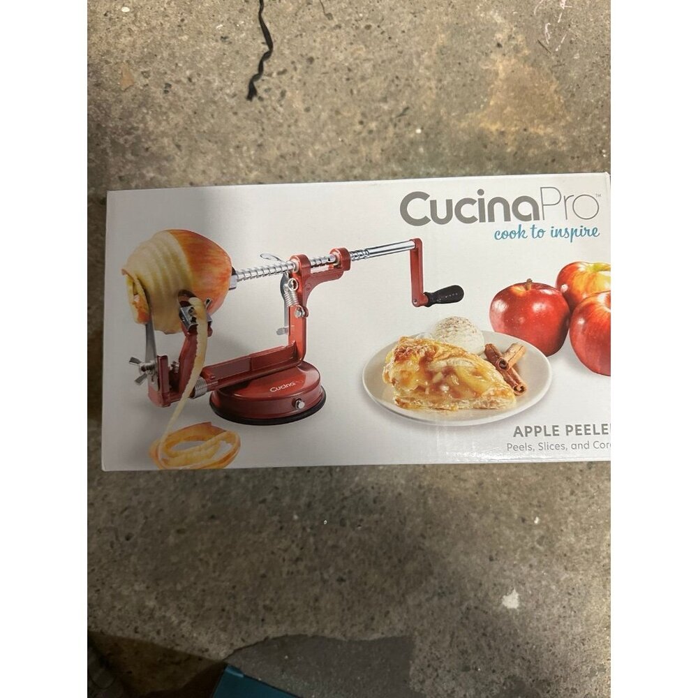 CucinaPro Apple Peeler Slicer‎ and Corer - RED